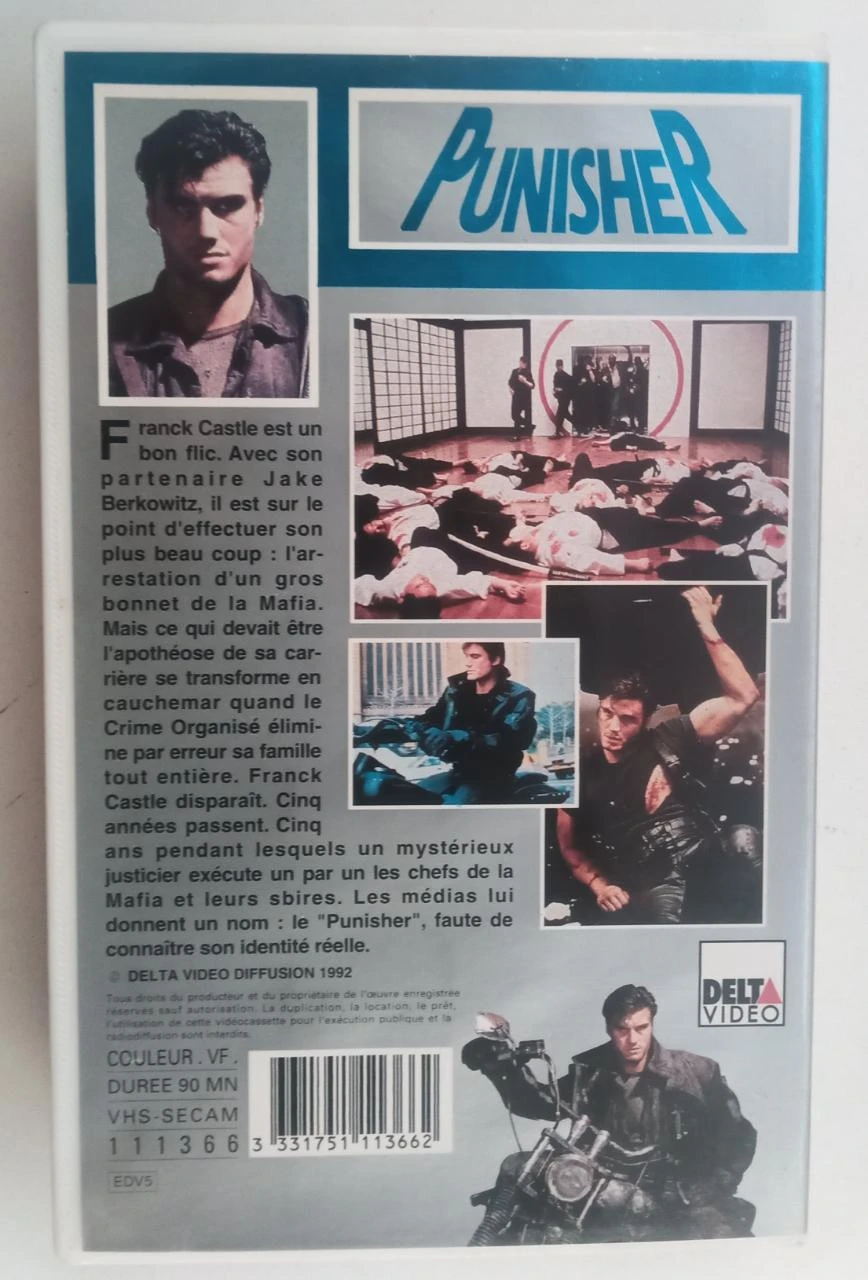 VHS Punisher – Dolph Lundgren, Louis Gossett Jr. – photo 4